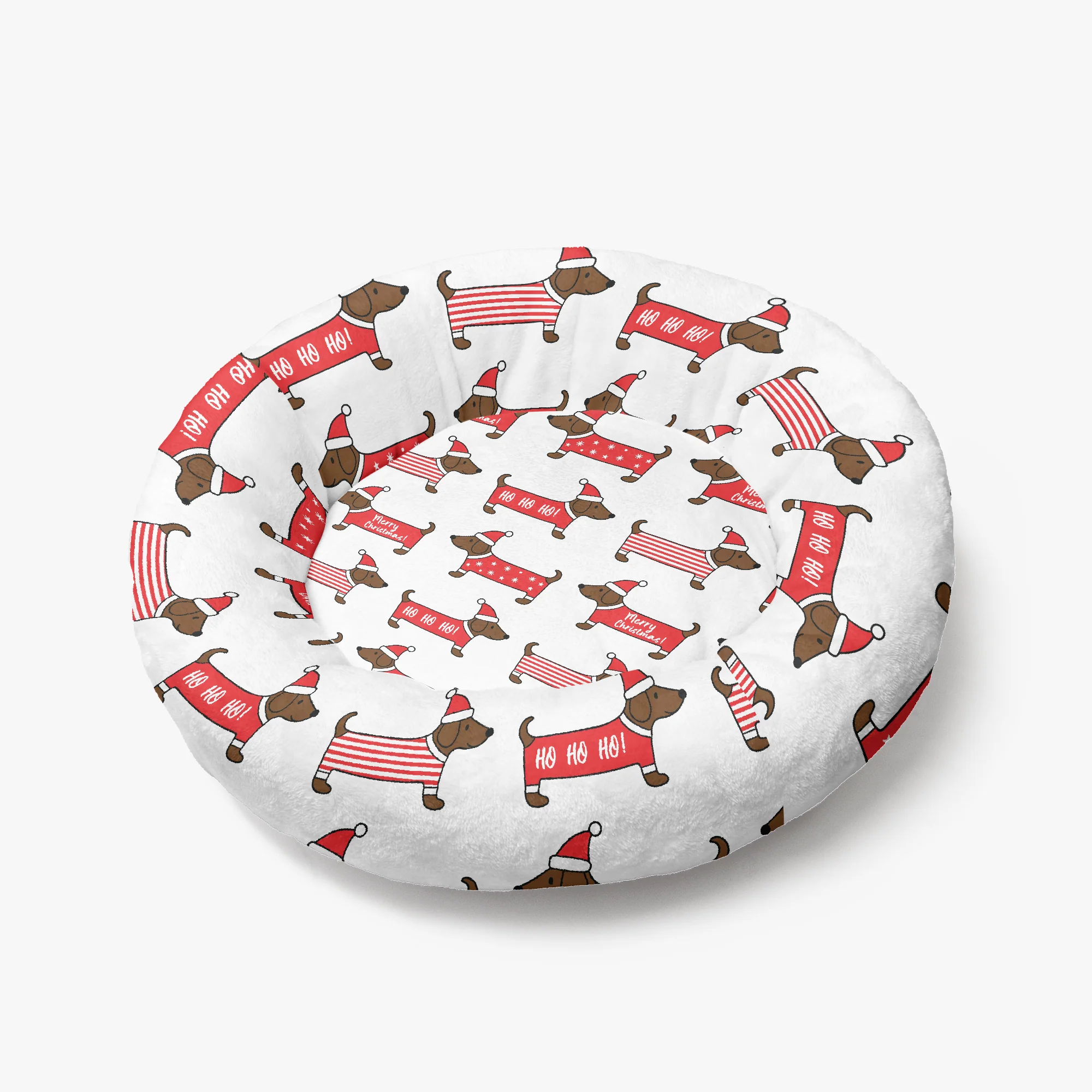 Arrow - Cloud-Comfort Large Dachshund Bed | Anti-Anxiety Donut Bed for Dachshunds - Image 4