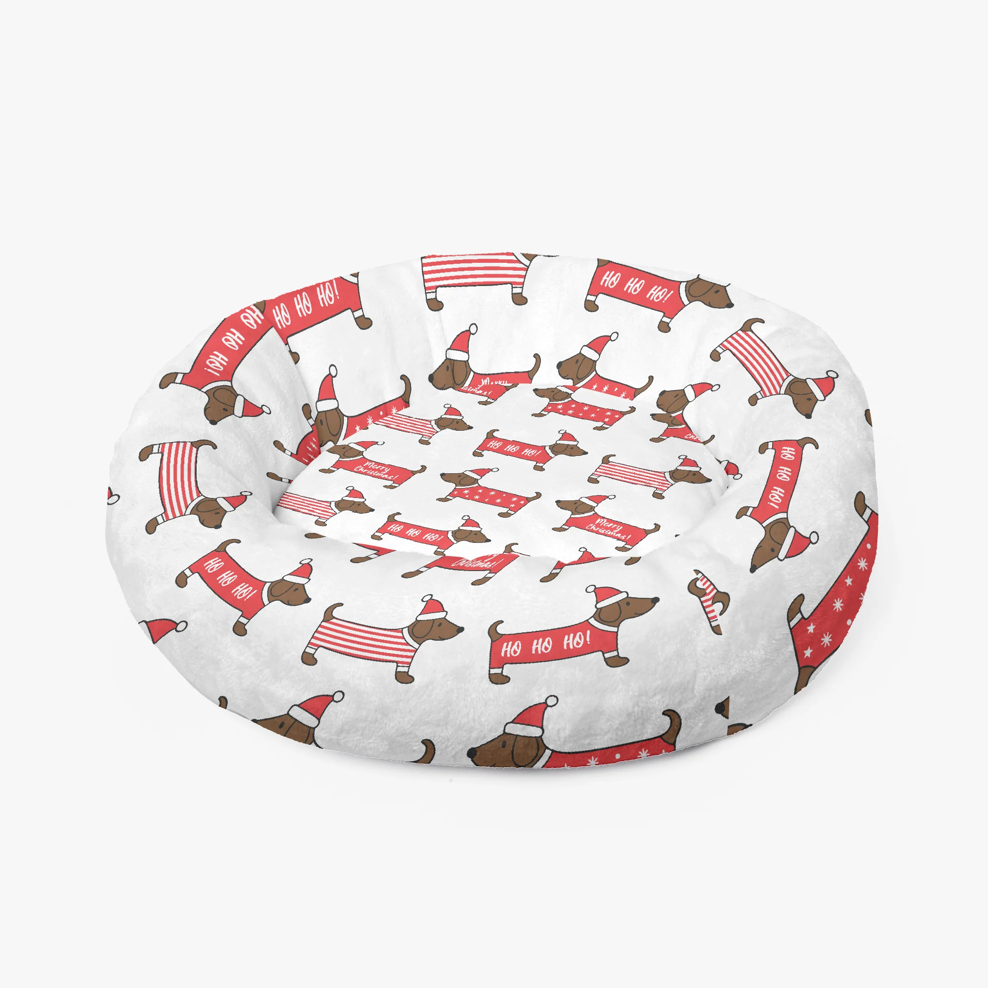 Arrow - Cloud-Comfort Large Dachshund Bed | Anti-Anxiety Donut Bed for Dachshunds - Image 5