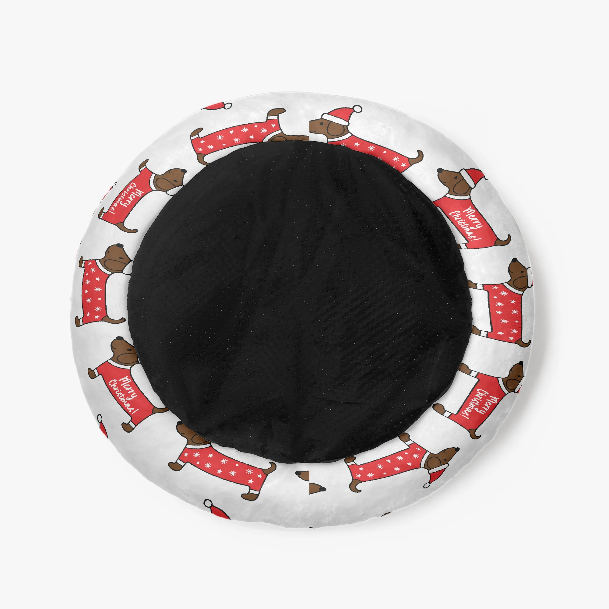 Arrow - Cloud-Comfort Large Dachshund Bed | Anti-Anxiety Donut Bed for Dachshunds - Image 6