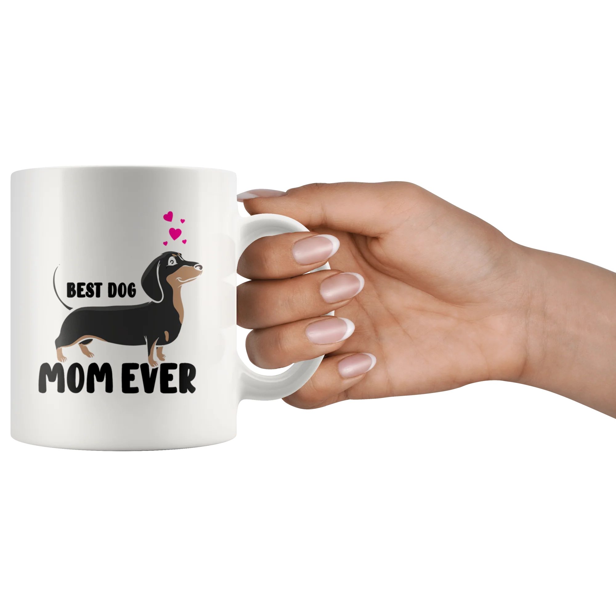 Best Dachshund mom- Mug - Image 3