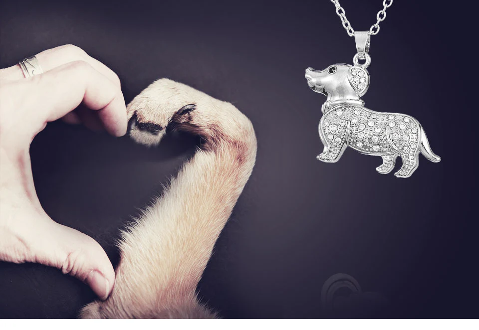 Dachshund Chain Necklace Silver Plated Jewelry - Image 8