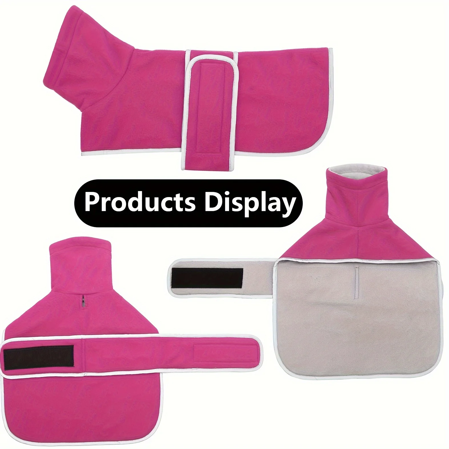 Luxurious Dachshund Coat with Padded Fleece and Adjustable Straps - Image 4