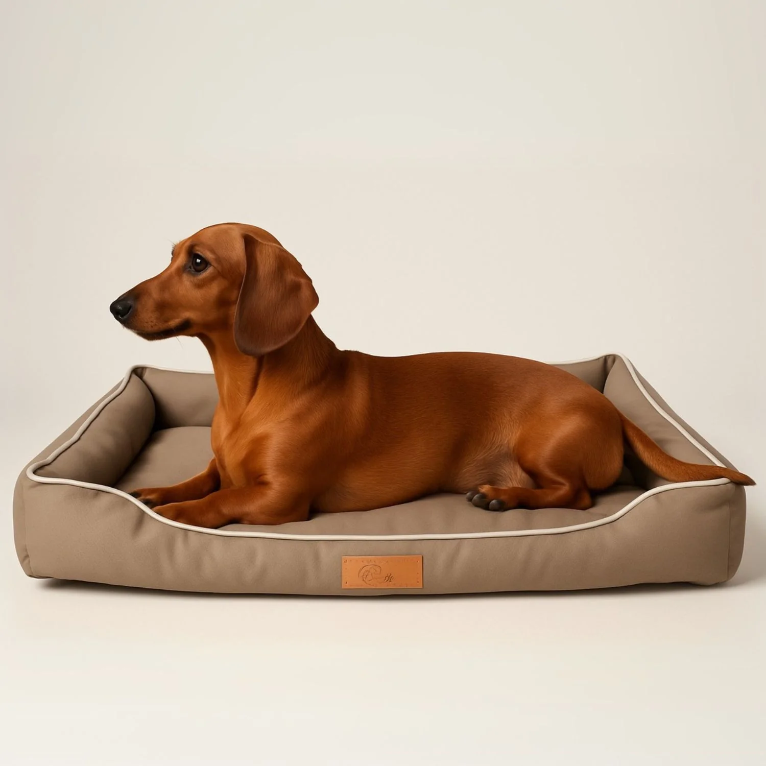 Dachshund Comfort Bed – Durable Waterproof Oxford Fabric Bed - Image 4