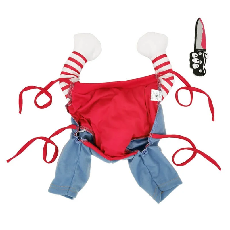 Dachshund Cosplay Halloween Costume - Chucky Costume - Image 4