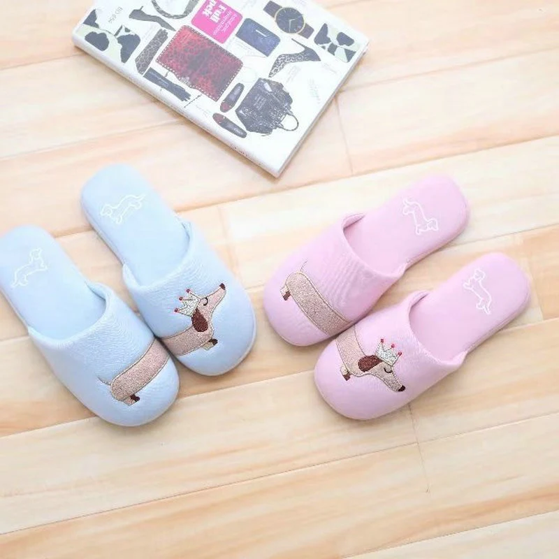 Dachshund House Slippers for Women's - Image 5
