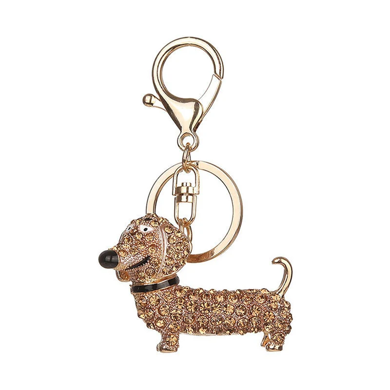 Dachshund Keychain I Charm Pendant Keyring - Image 5