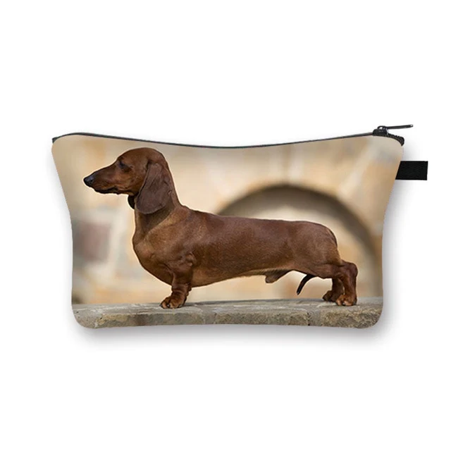 Dachshund Makeup Bag Travel Organizer Cosmetic Bag - Image 20