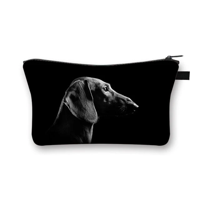 Dachshund Makeup Bag Travel Organizer Cosmetic Bag - Image 21