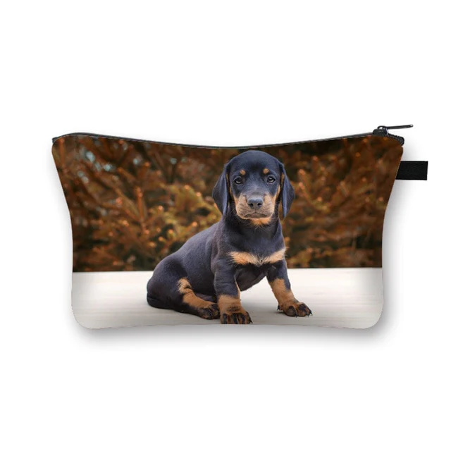 Dachshund Makeup Bag Travel Organizer Cosmetic Bag - Image 22