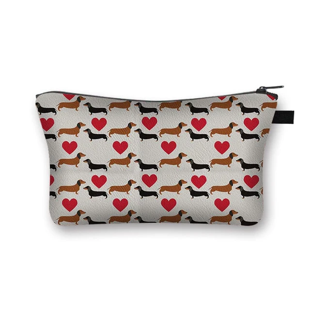 Dachshund Makeup Bag Travel Organizer Cosmetic Bag - Image 30