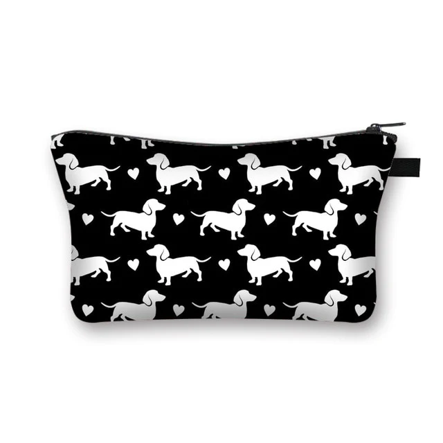 Dachshund Makeup Bag Travel Organizer Cosmetic Bag - Image 31