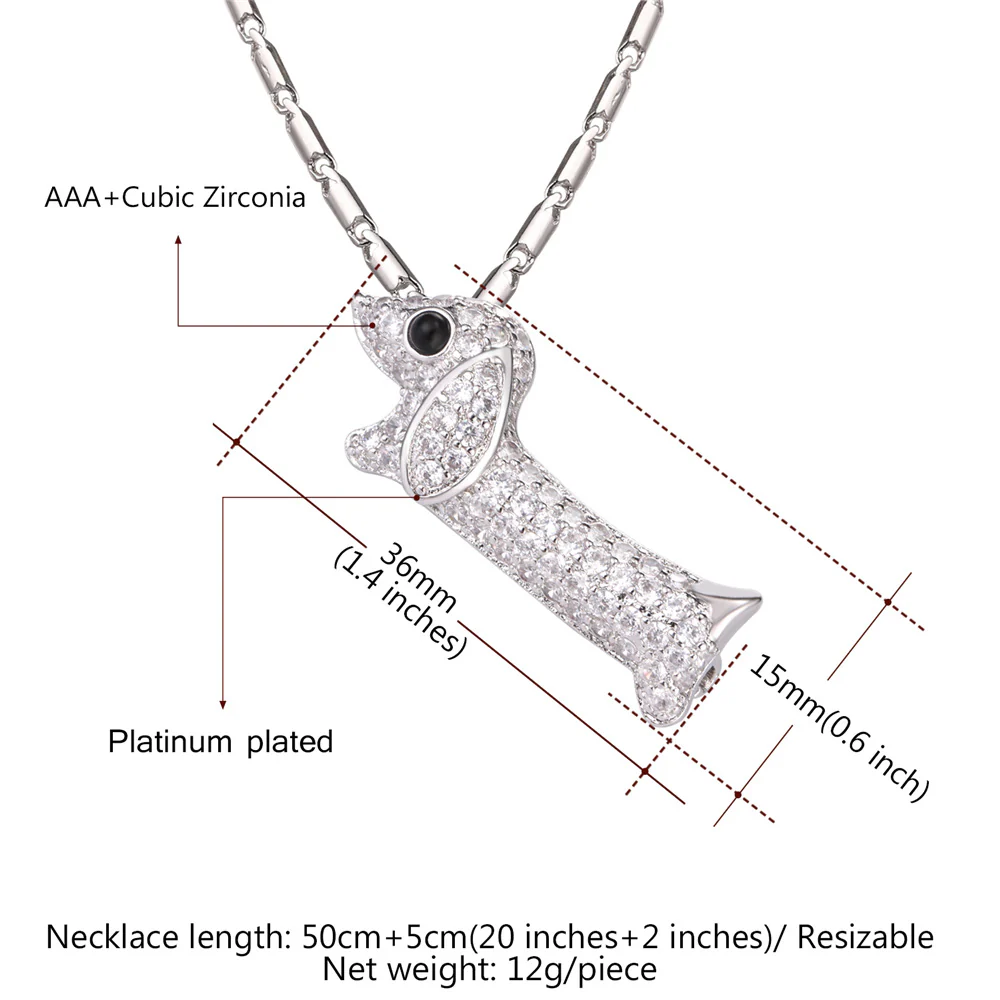 Dachshund Pendant Necklace for Women - Image 14
