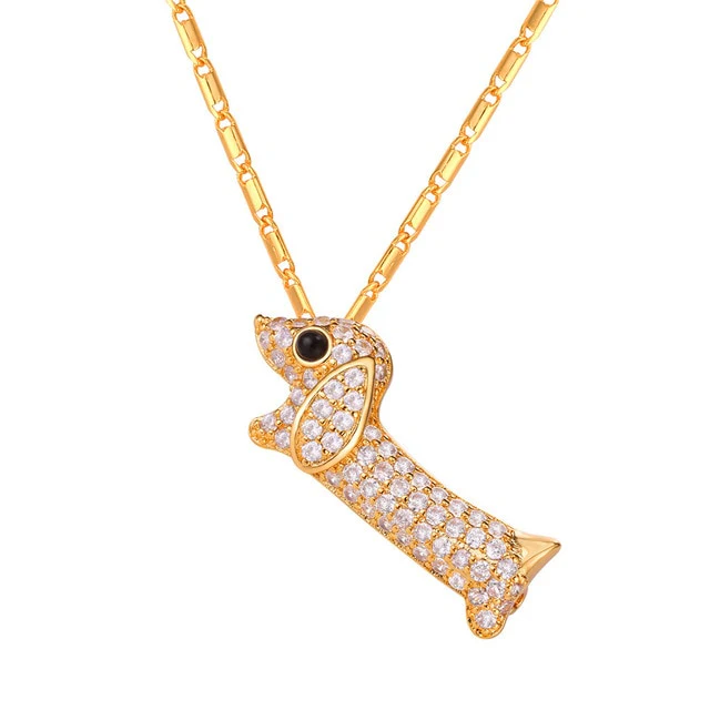 Dachshund Pendant Necklace for Women - Image 9