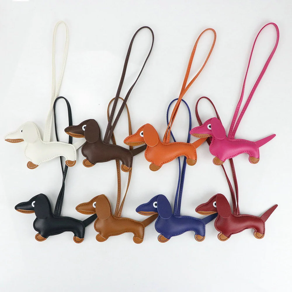 Dachshund PU Leather Keychain I Key Holder Accessories - Image 15