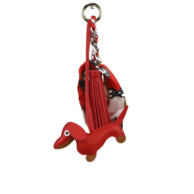 Dachshund PU Leather Keychain I Key Holder Accessories - Image 27