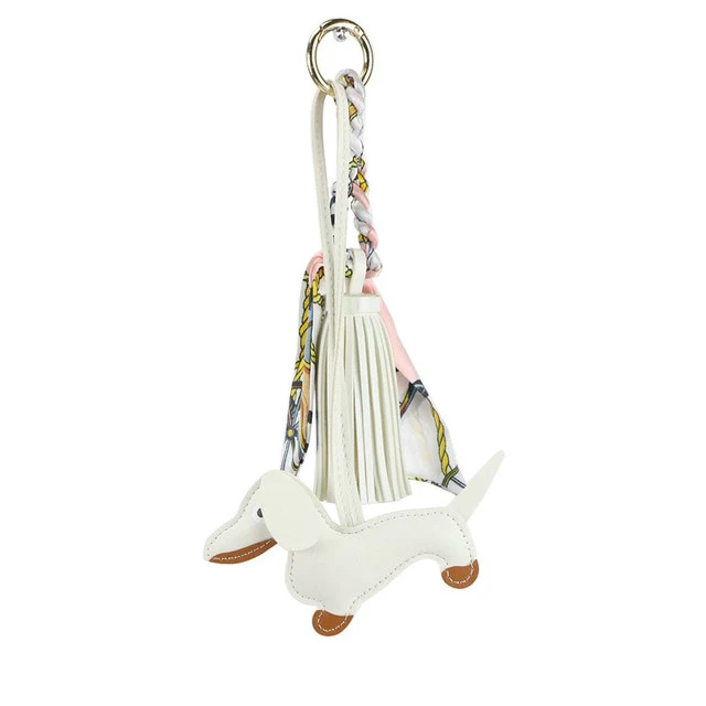 Dachshund PU Leather Keychain I Key Holder Accessories - Image 3