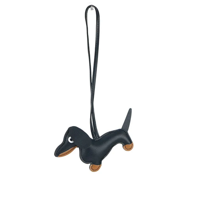 Dachshund PU Leather Keychain I Key Holder Accessories - Image 5