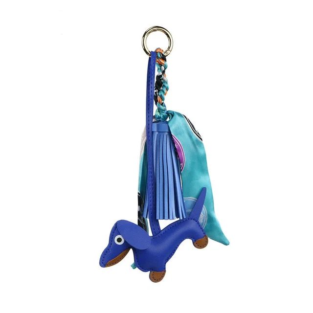 Dachshund PU Leather Keychain I Key Holder Accessories - Image 8