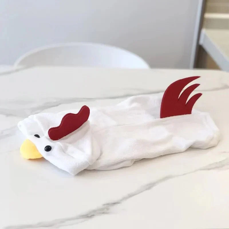 ChickRuff Dachshund Rooster Hoodie Costume – Funny Farm Dog Outfit - Image 4