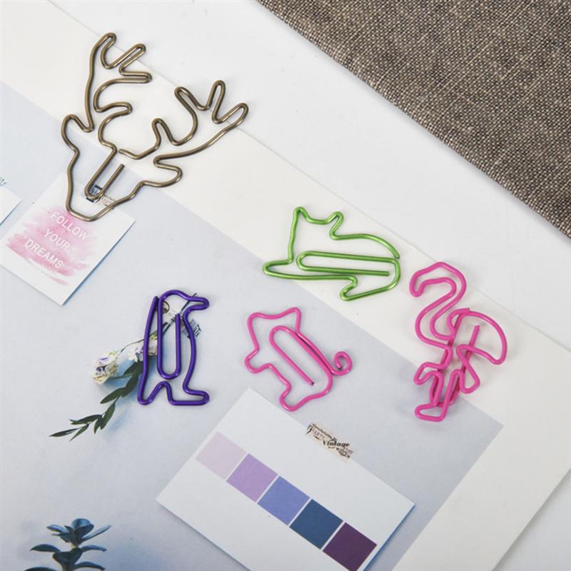 Dachshund Shaped Golden Paper Clips 1 Pack - Image 6