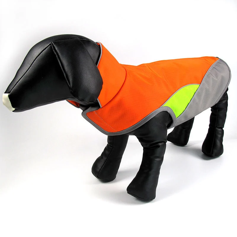 Dachshund Waterproof Coat Jacket With Reflective Trim for Night Safety - Image 30
