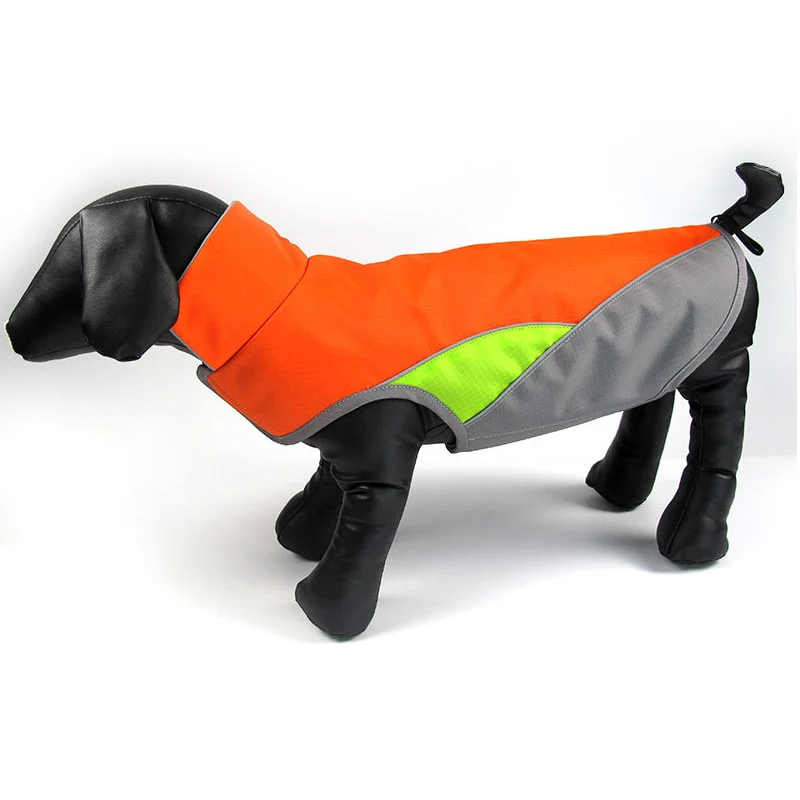 Dachshund Waterproof Coat Jacket With Reflective Trim for Night Safety - Image 9