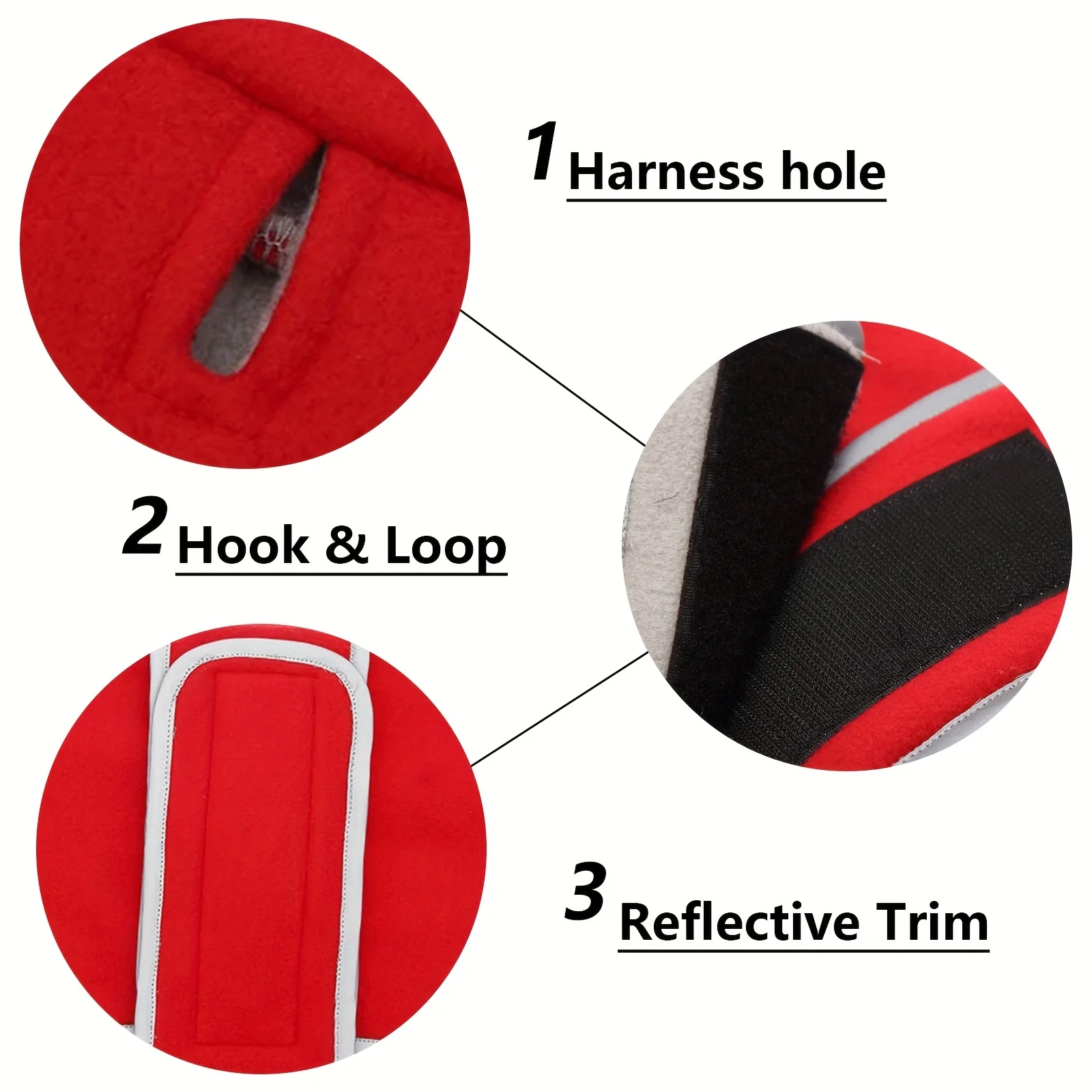 CozyDox Premium Dachshund Winter Coat with Padded Fleece - Adjustable Straps - Image 4