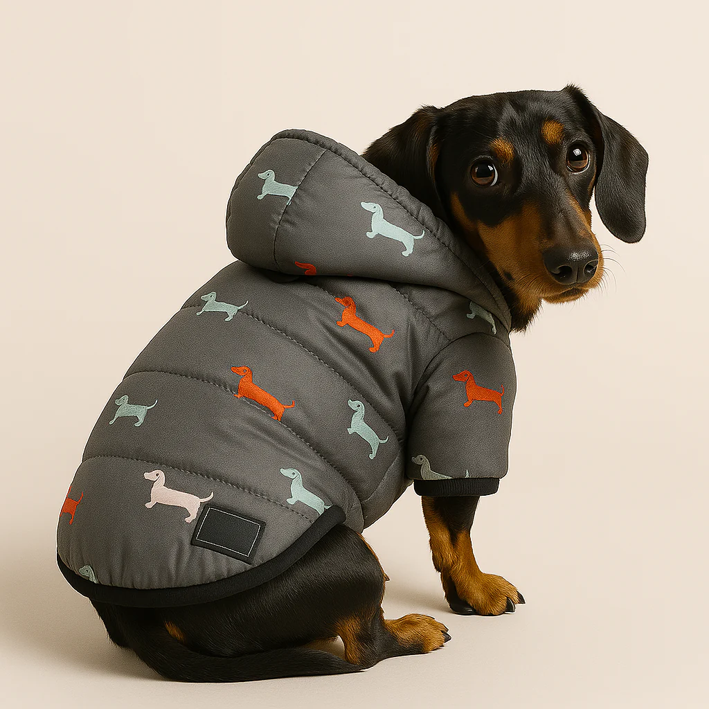 Dachshund Winter Coats Waterproof Jacket - Image 3