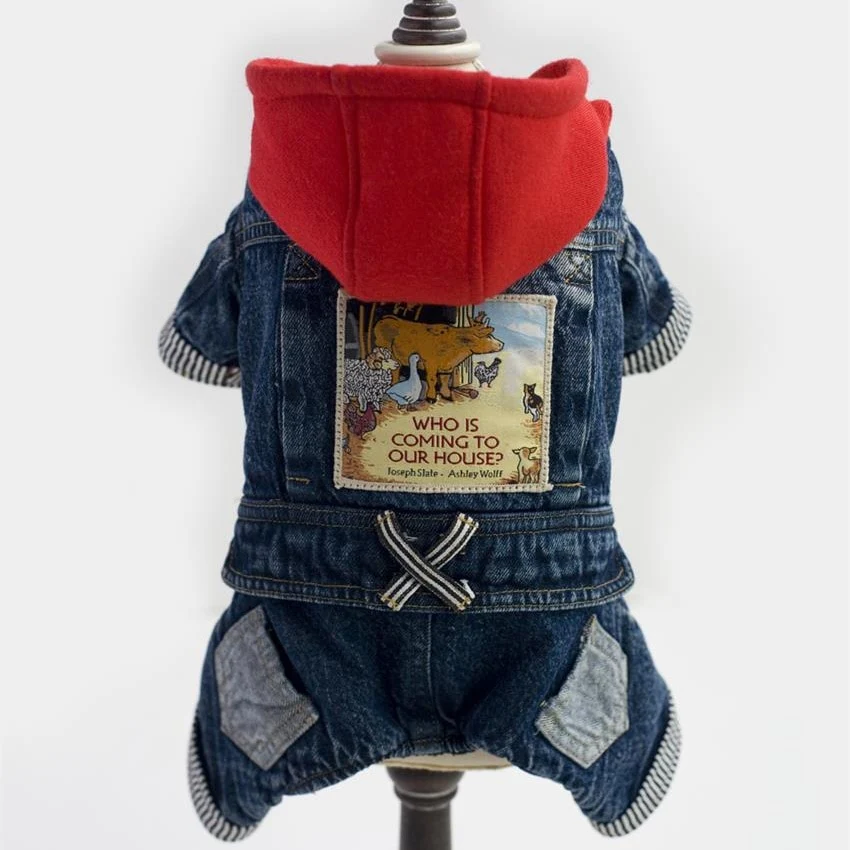 Dachshund Winter Jeans Coat - Image 11