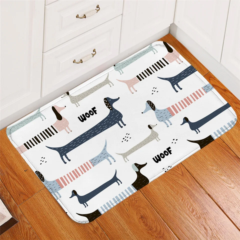 Dachshunds Pattern Multi Use Floor Mat - Image 16