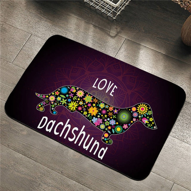 Dachshunds Pattern Multi Use Floor Mat - Image 4