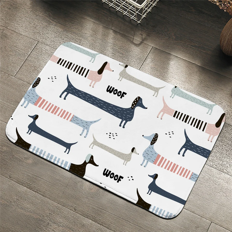 Dachshunds Pattern Multi Use Floor Mat - Image 6