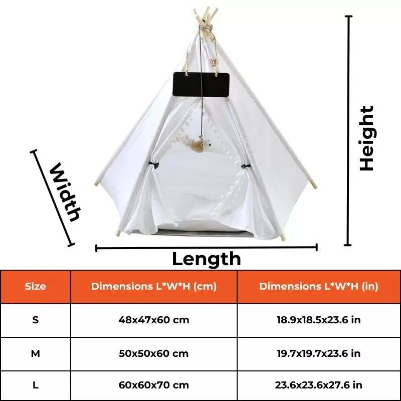 Doxie Tent House Teepee Bed – Cozy Dachshund Hideaway - Image 6
