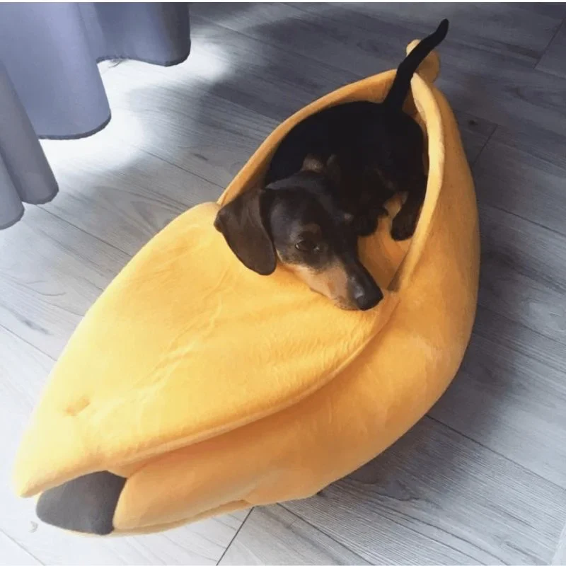 DoxieNest Dachshund Banana Bed - Image 12