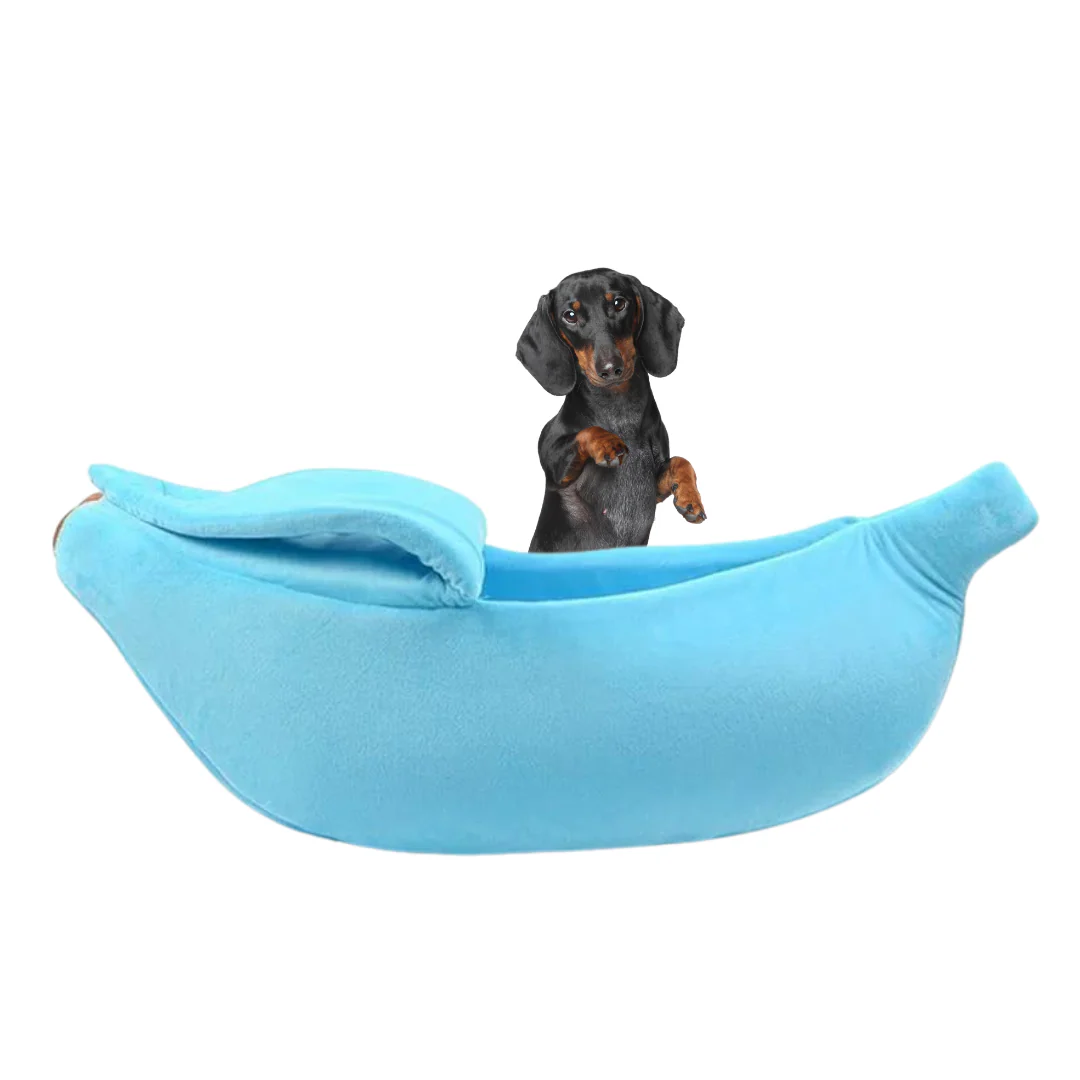 DoxieNest Dachshund Banana Bed - Image 9