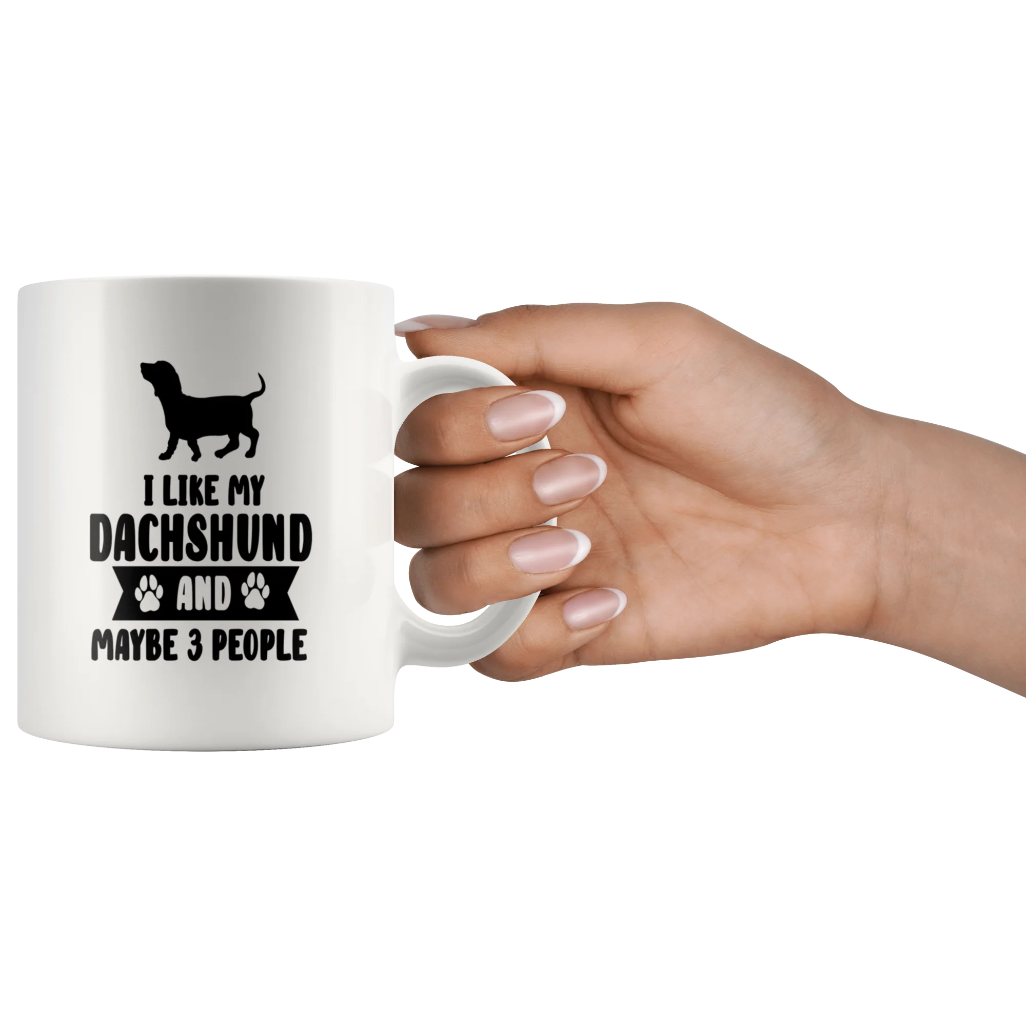 I like my Dachshund - Mug - Image 3