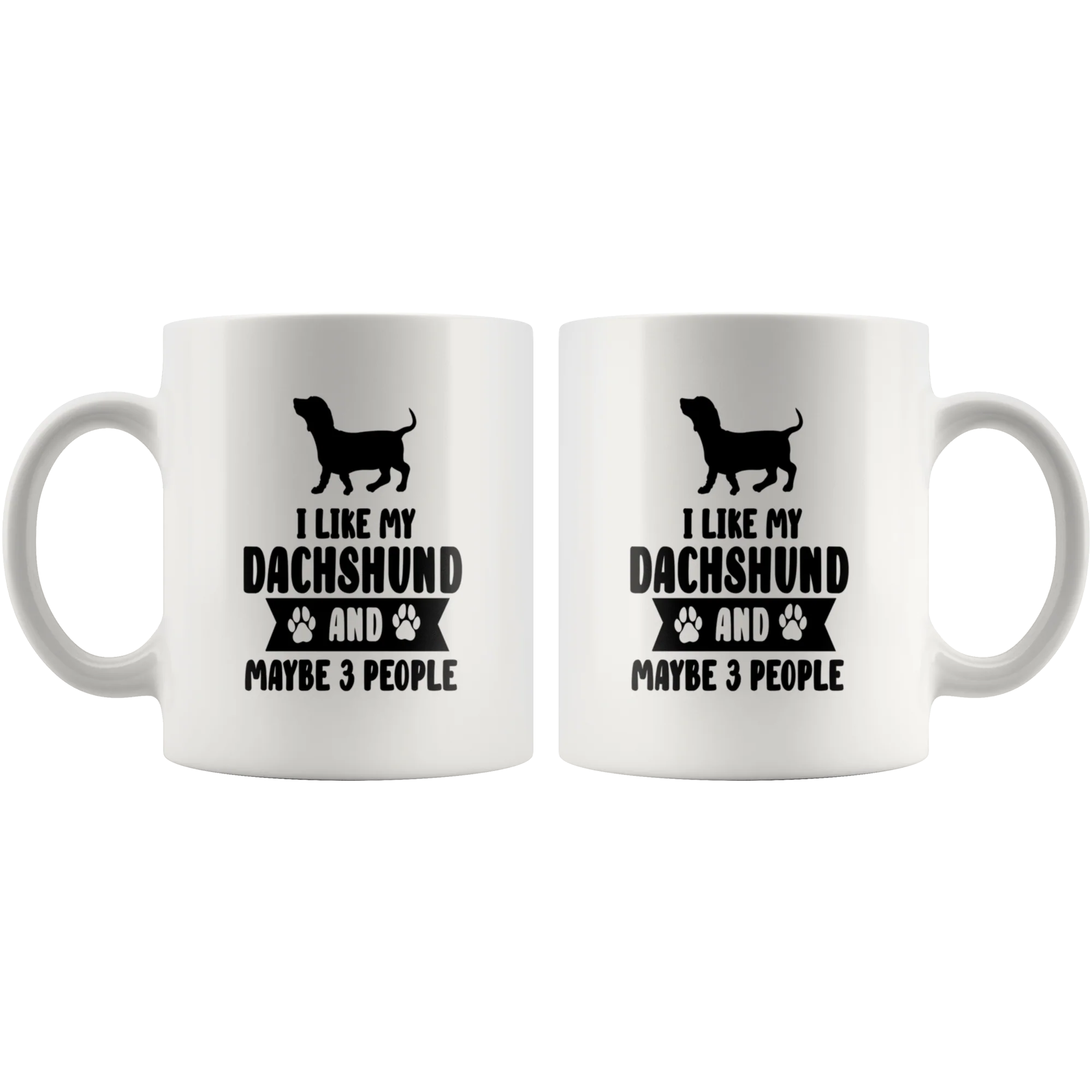 I like my Dachshund - Mug - Image 4