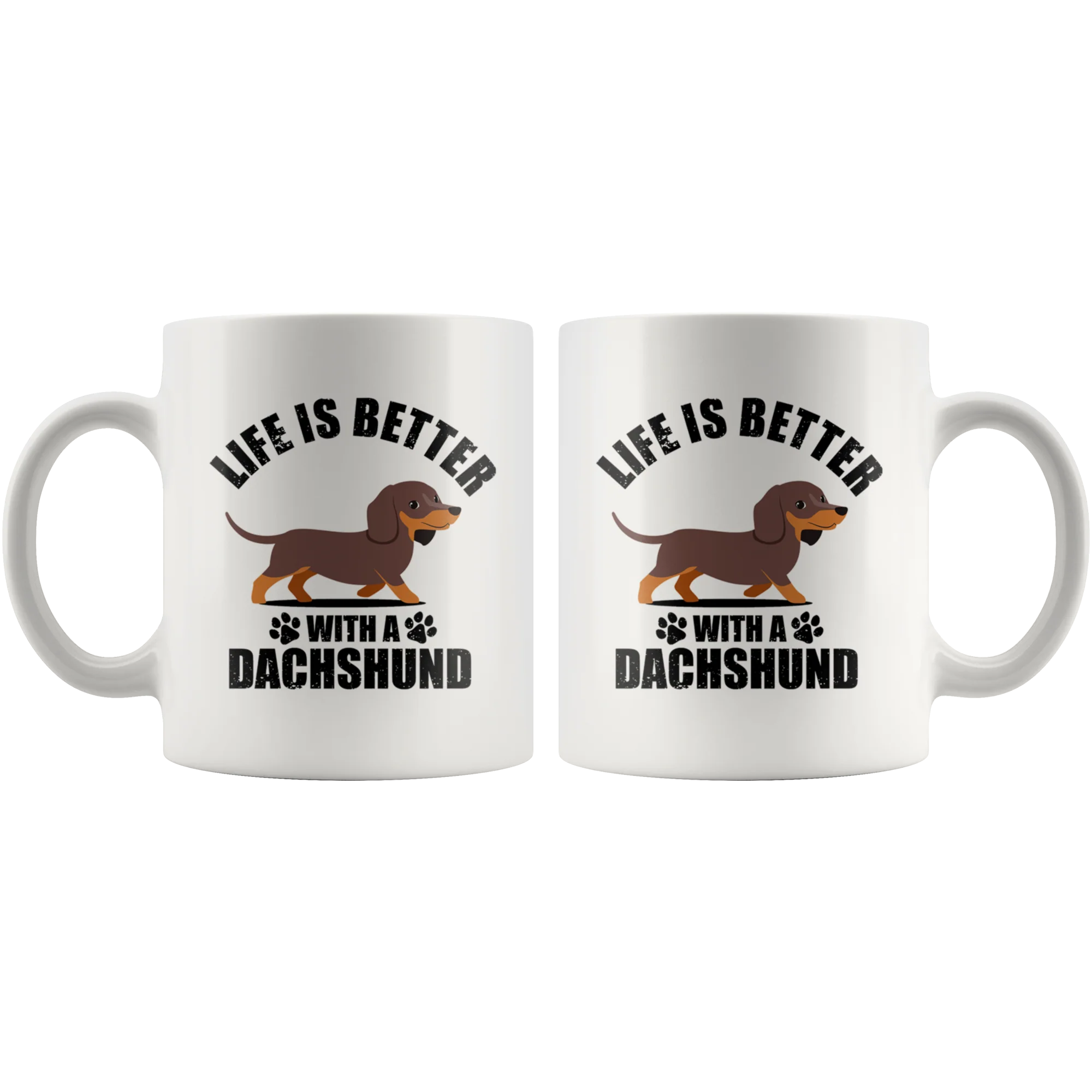 Life is Better with my Dachshund - Mug - Image 4