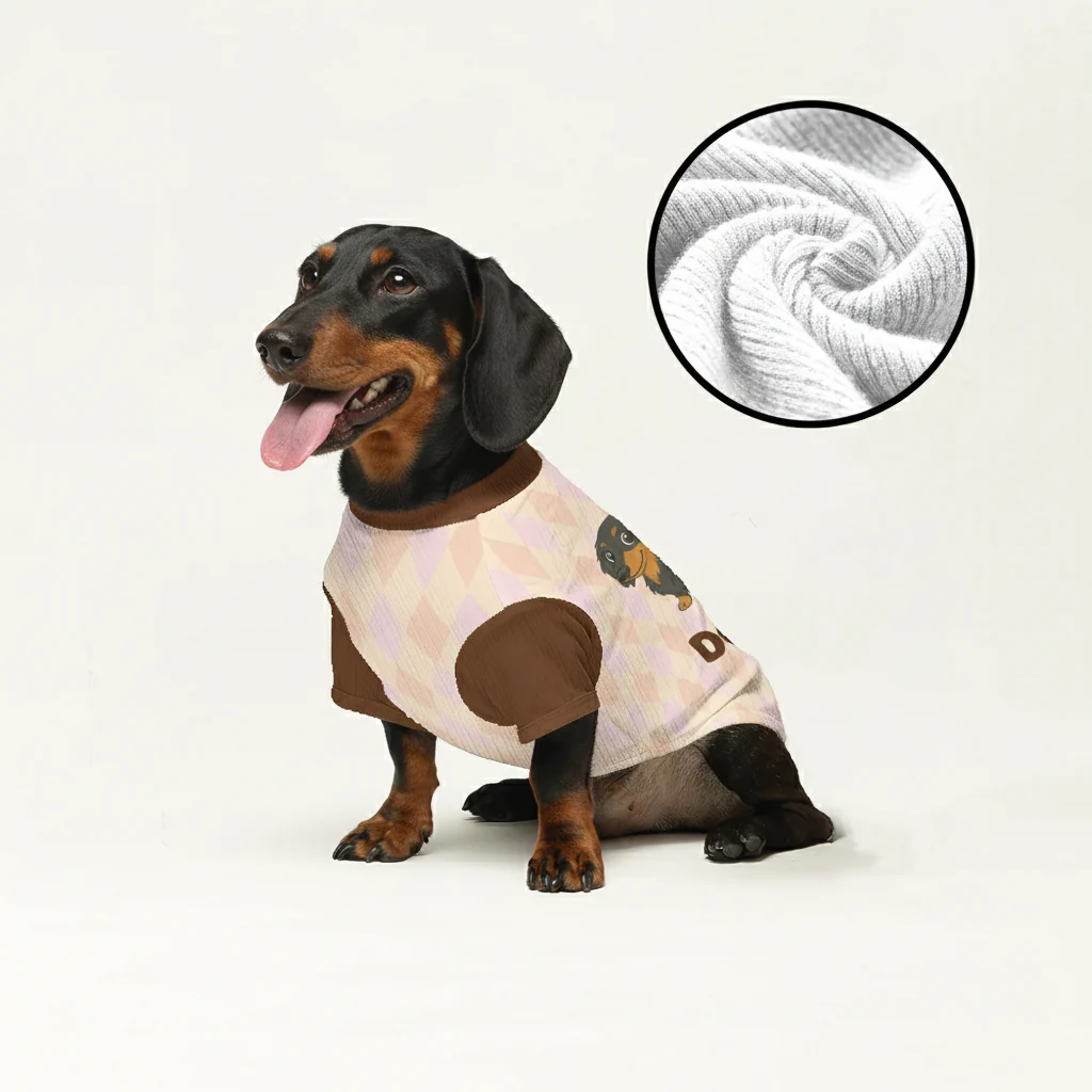 Footie - Personalized Wool Sweater for Doxie - Image 3
