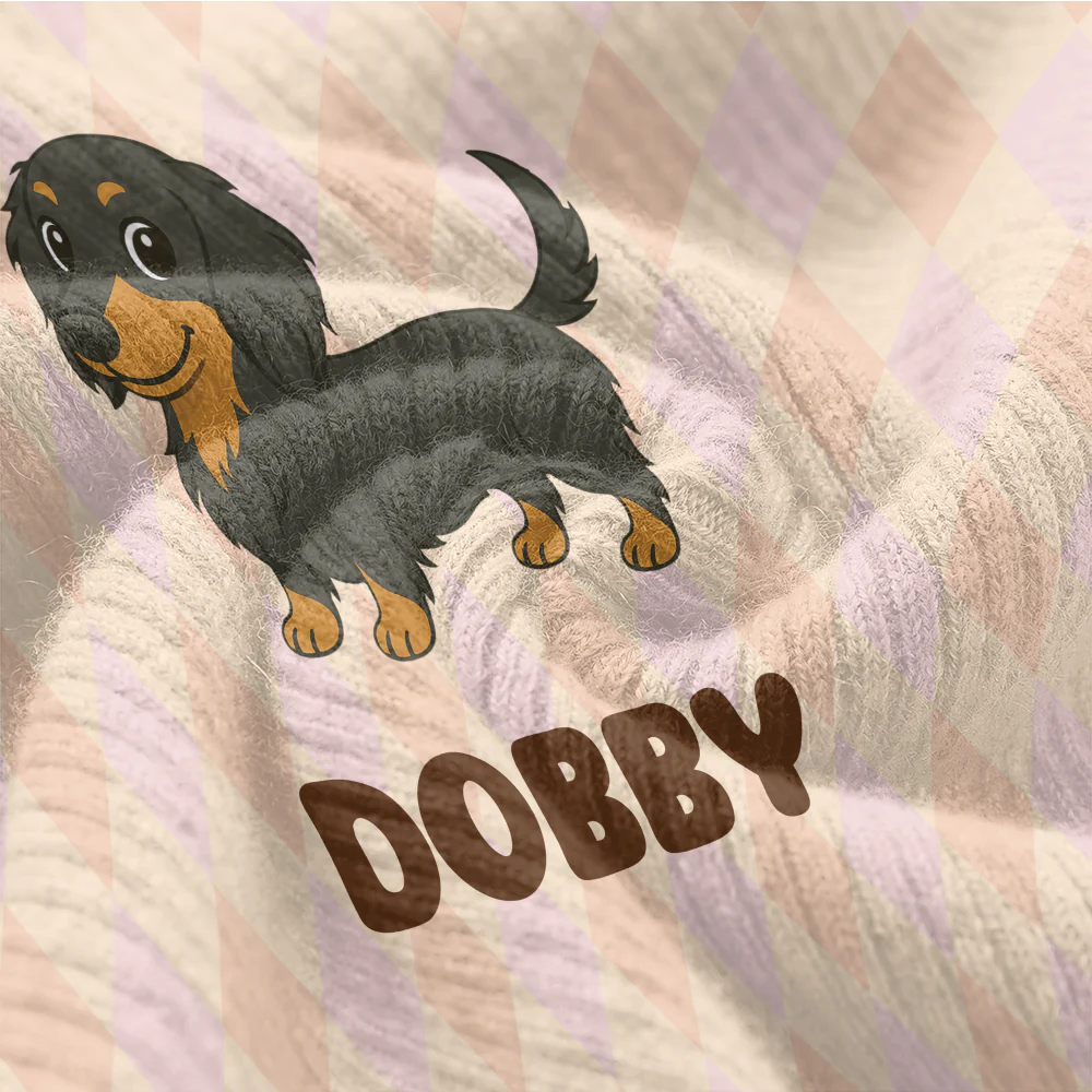 Footie - Personalized Wool Sweater for Doxie - Image 6