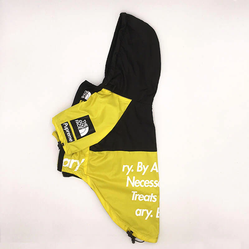 PupBreeze The Dog Face Dachshund Rain Jacket - Image 4